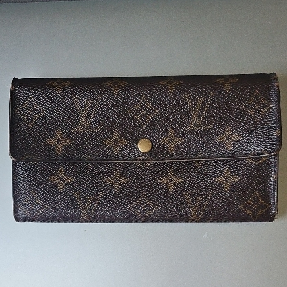 Louis Vuitton Brown Monogram Wallet